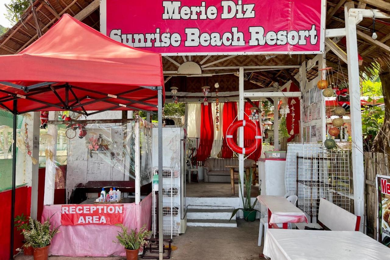 Oyo 899 Merie Diz Sunrise Beach Resort Oslob Exterior foto