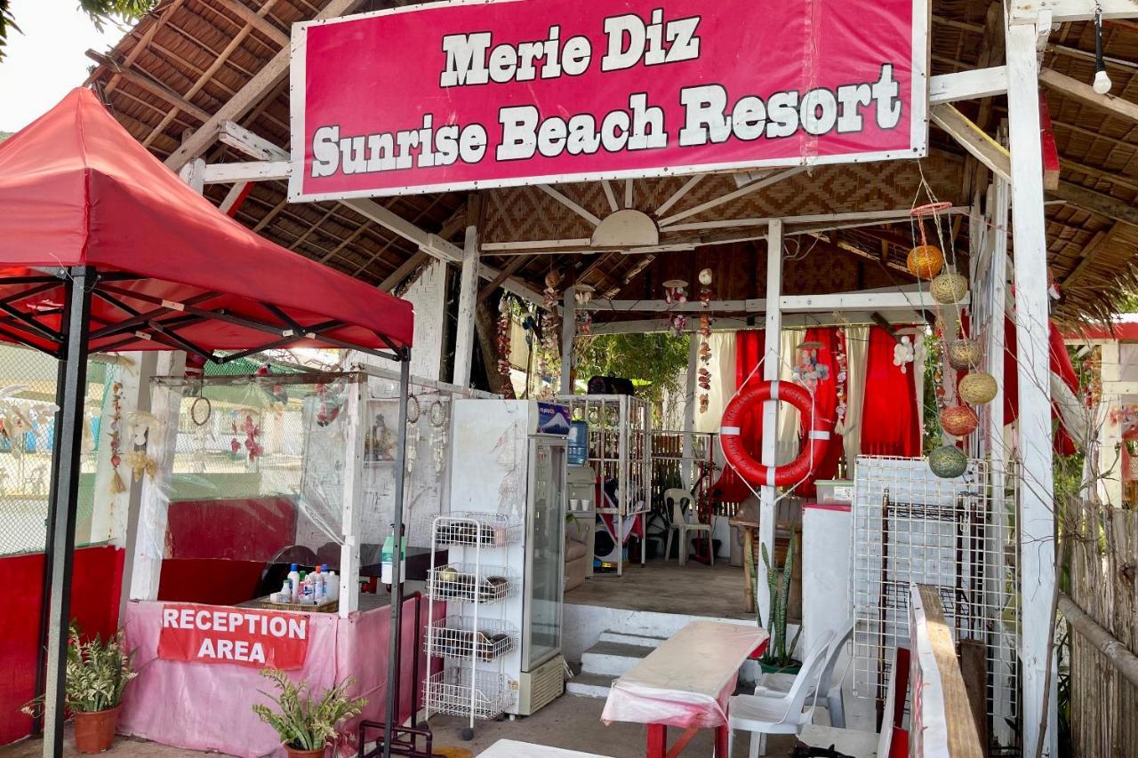 Oyo 899 Merie Diz Sunrise Beach Resort Oslob Exterior foto